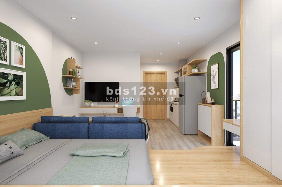 Cho thuê căn hộ Studio Vinhomes Ocean Park, giấ 4.5 triệu/tháng