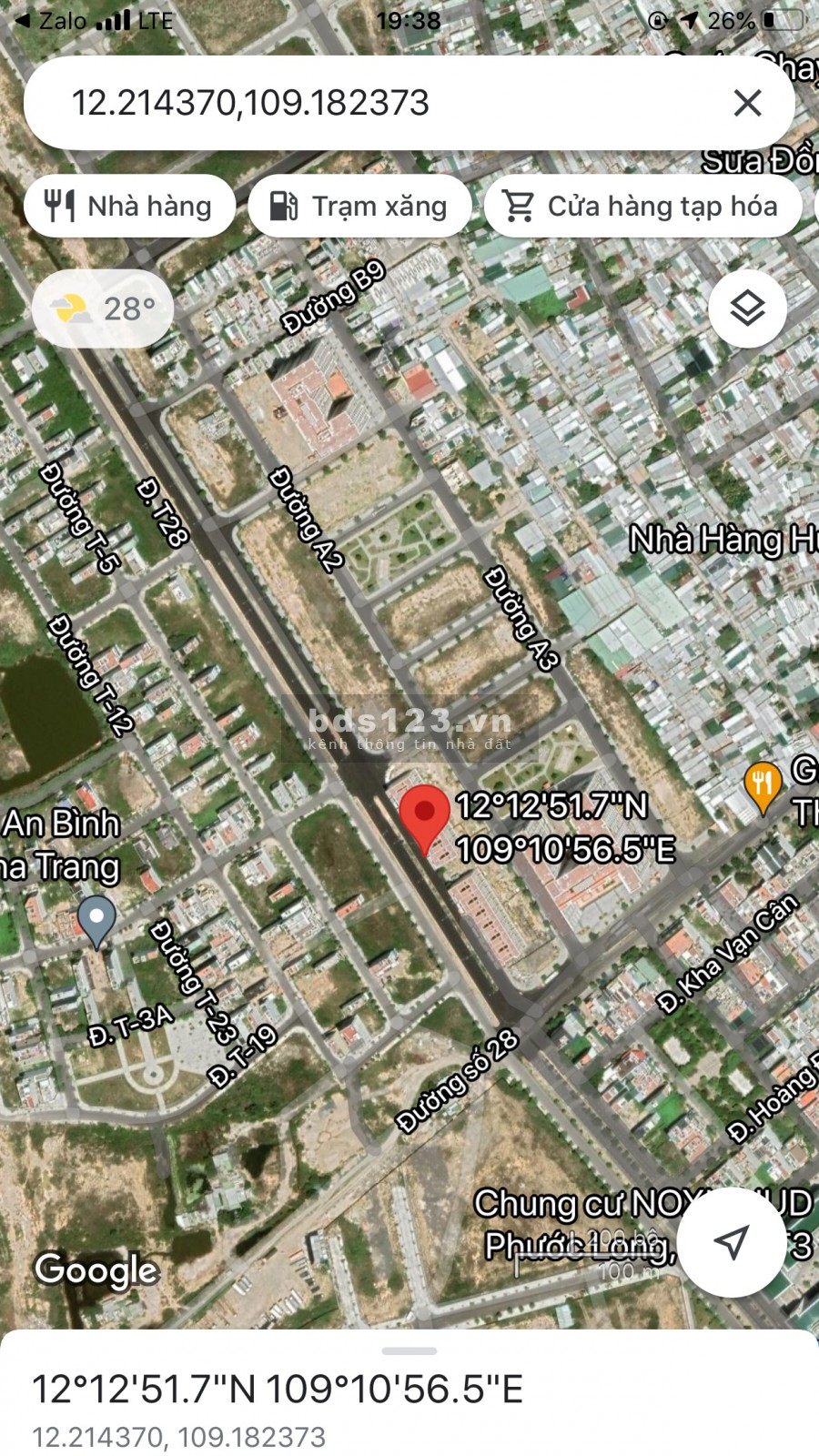 Duy nhất Shophouse ngay mặt tiền Đại lộ 28 Nha Trang – Giá F0 từ CĐT