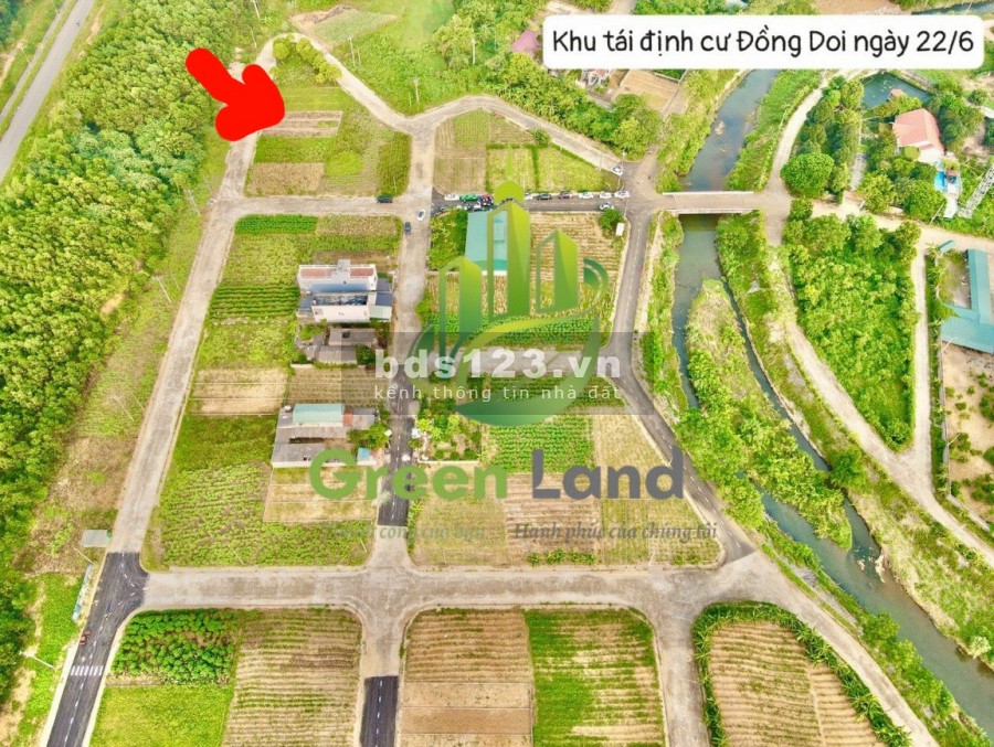 Cần bán gấp mảnh đất tại định cư, trường bắn Đồng Doi, ngay cạnh làng văn hoà 54 dân tộc, lhcc