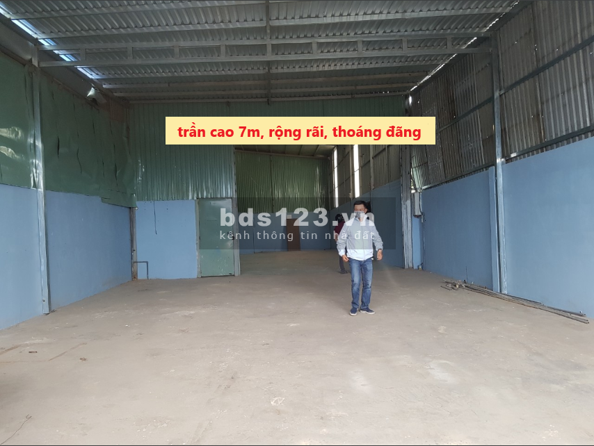 Cho thuê xưởng 2 mặt tiền sát Quốc Lộ 1A, sát Gò Vấp