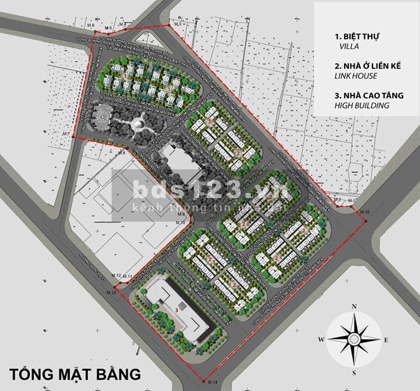Vimefulland Đông Anh ra mắt Biệt thự, Shophouse Helianthus Center Red River