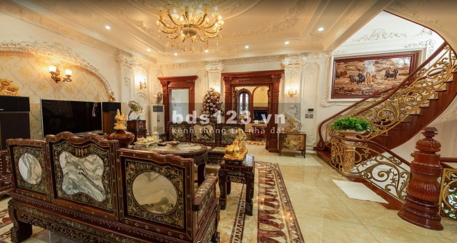 Biệt thự lâu đài nội thất Châu Âu, ngay cạnh Ngoại Giao Đoàn,DT 200m2,giá 38 tỷ 0968990560