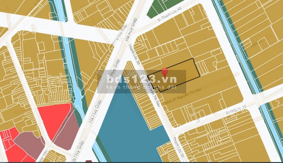 Bán đất mặt tiền Nguyễn Thị Sáu, Quận 12. dt 16665m2…