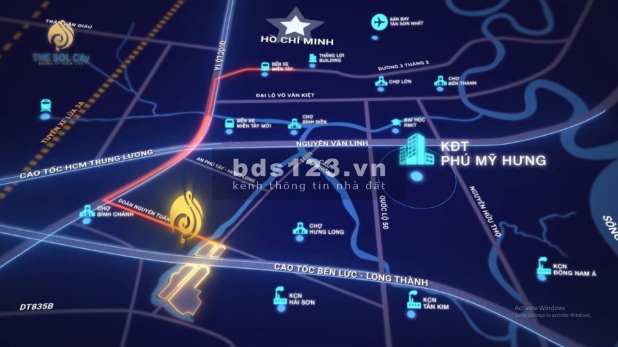 The Sol City giá cực sốc mùa dịch sở hữu chỉ 600 triệu/75m2 sổ hồng riêng