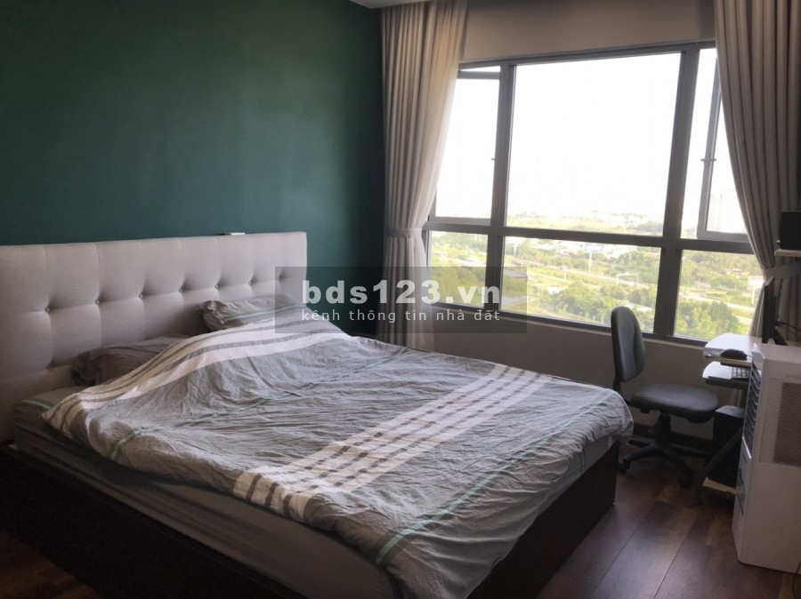 2PN nội thất cao cấp Palm Heights cho thuê T7/21, thiết kế hiện đại