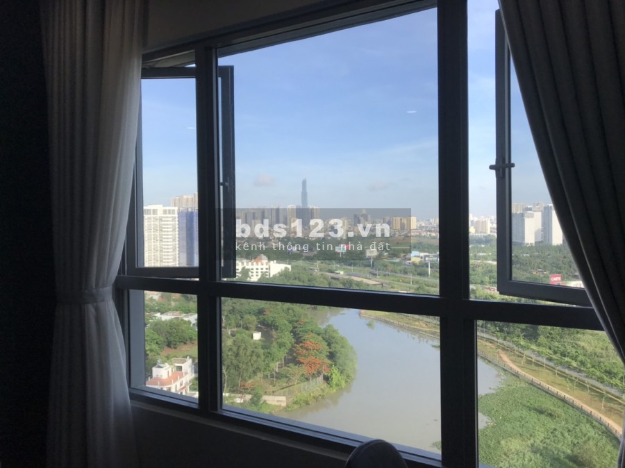 2PN nội thất cao cấp Palm Heights cho thuê T7/21, thiết kế hiện đại