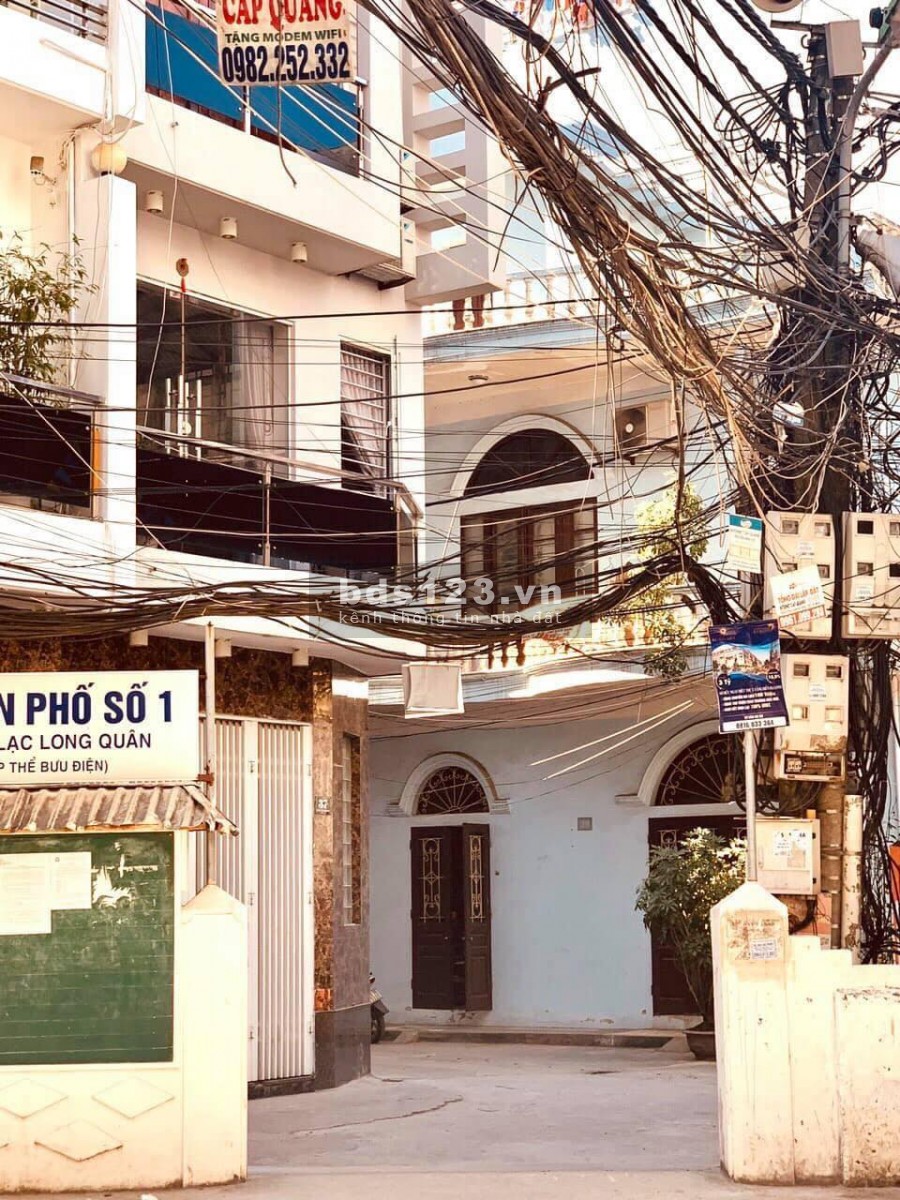 Nhà phân lô, oto tránh, tiện kinh doanh ngõ 269 Lạc Long Quân, dt 52m2 6 tầng, giá chỉ 11 tỷ