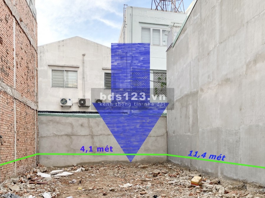 Bán đất Dương Quảng Hàm, Gò Vấp, hẻm 4.5m, dt 4.1mx11.4m, giá…