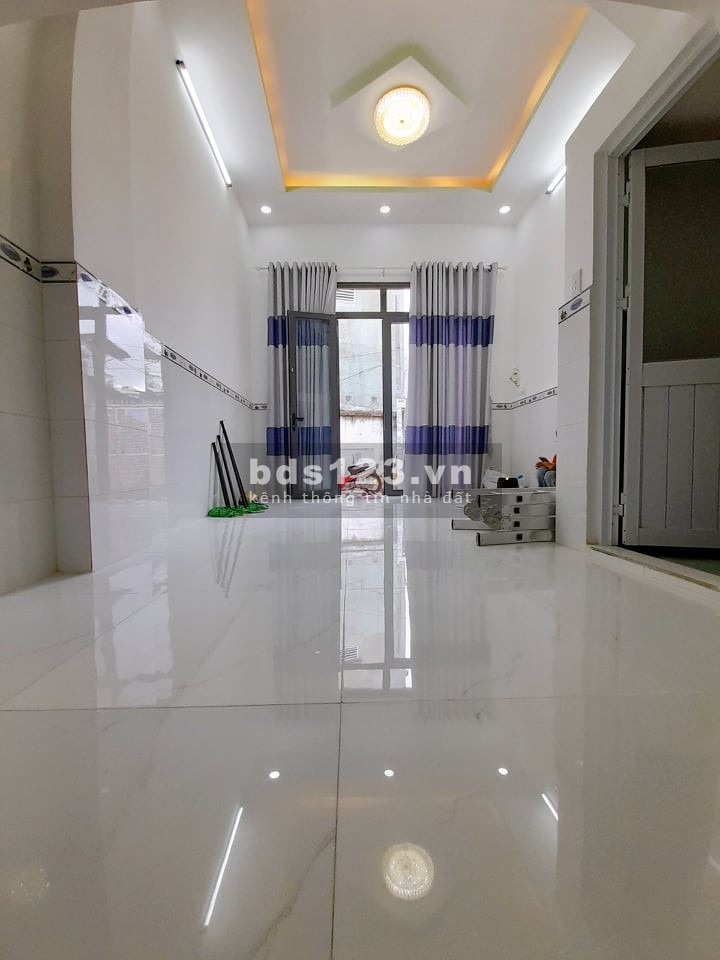 Nhà mới Phạm Văn Chiêu Gò Vấp sổ nở hậu 3PN hẻm gần 4m chỉ 2 tỷ 95 TL