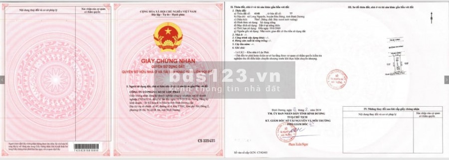 Bán đất sổ sẵn gần KCN Visip 2 Tp mới Bình Dương chưa qua đầu tư, giá 1.1 tỷ