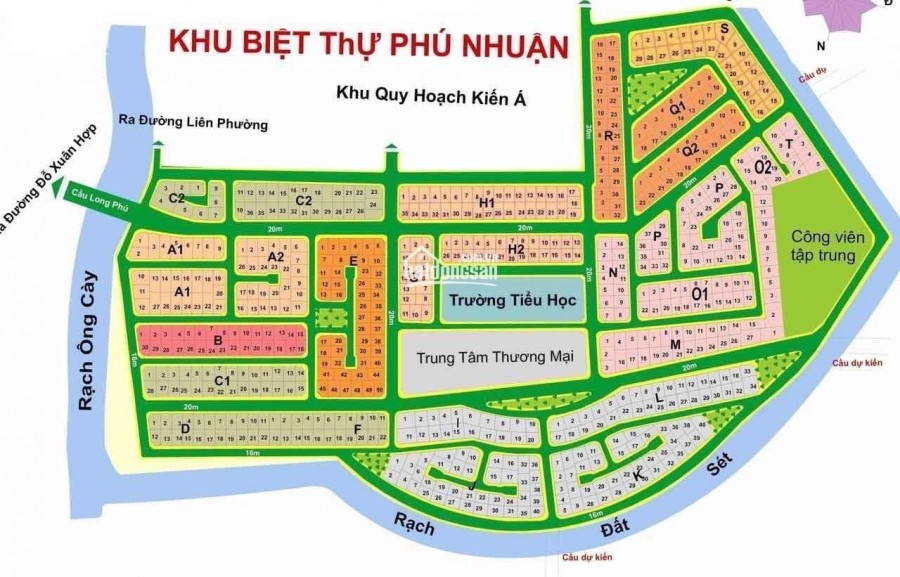 Chính Chủ Cần Bán Nhanh Đất Biệt Thự Ở Khu Dân Cư Phú Nhuận, Quận 9. TP. Thủ Đức