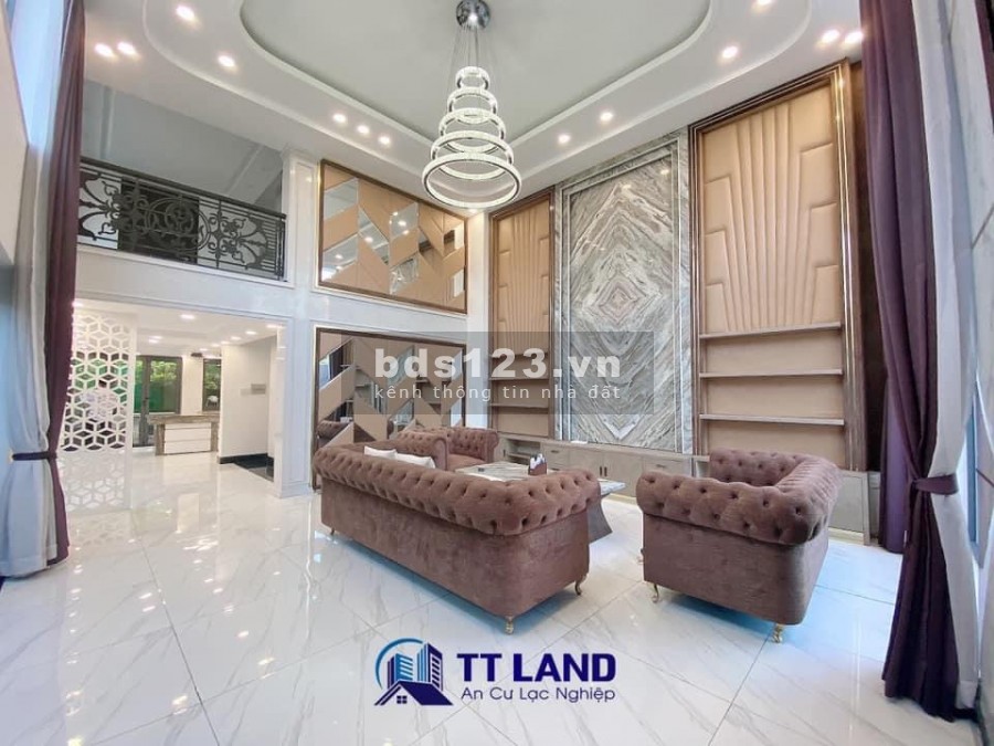 Siêu phẩm biệt thự thiết kế khu Vip Huỳnh Thị Đồng, mặt tiền 20m