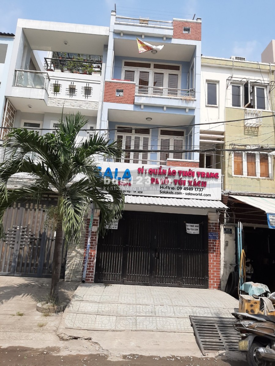 Nhà cho thuê nguyên căn mặt tiền đường số 20 phù hợp để ở hoặc mở văn phòng
