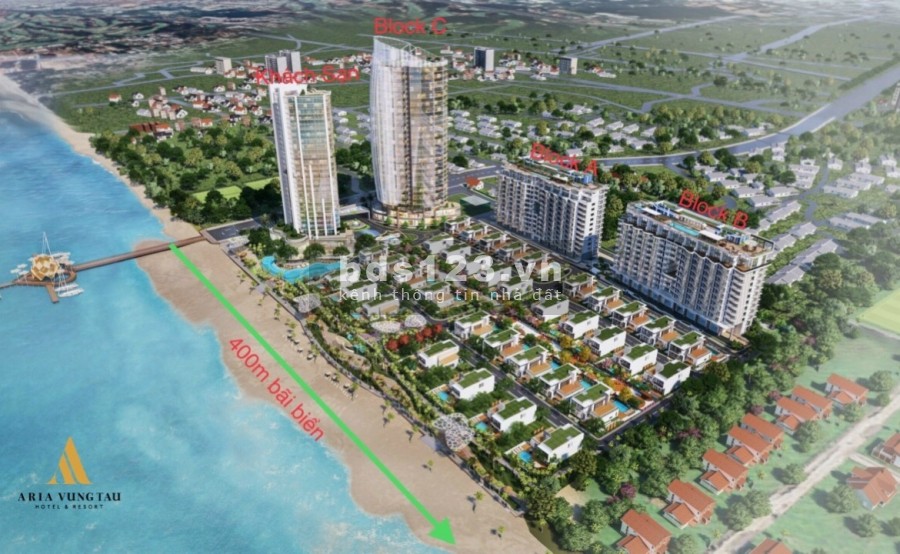 Aria Vũng Tàu nơi nghĩ dưỡng sau mùa dich, chỉ cần 990tr bạn sẽ sở hữu ngay căn hộ view biển tuyệt đẹp.