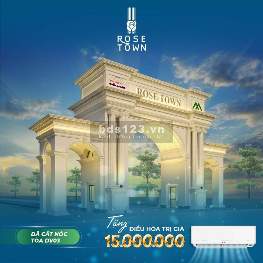 Chung cư căn hộ nhà ở Rose Town 79 Ngọc Hồi, Hoàng Liệt, Hoàng Mai, Hà Nội.