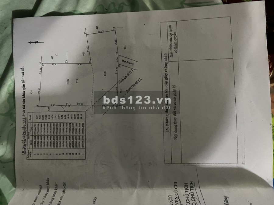 Bán gấp đất trong hẻm đường phạm thị gắng, Phú Mỹ Hưng, củ chi, 2127m2, Giá 2tr/m2, SHR