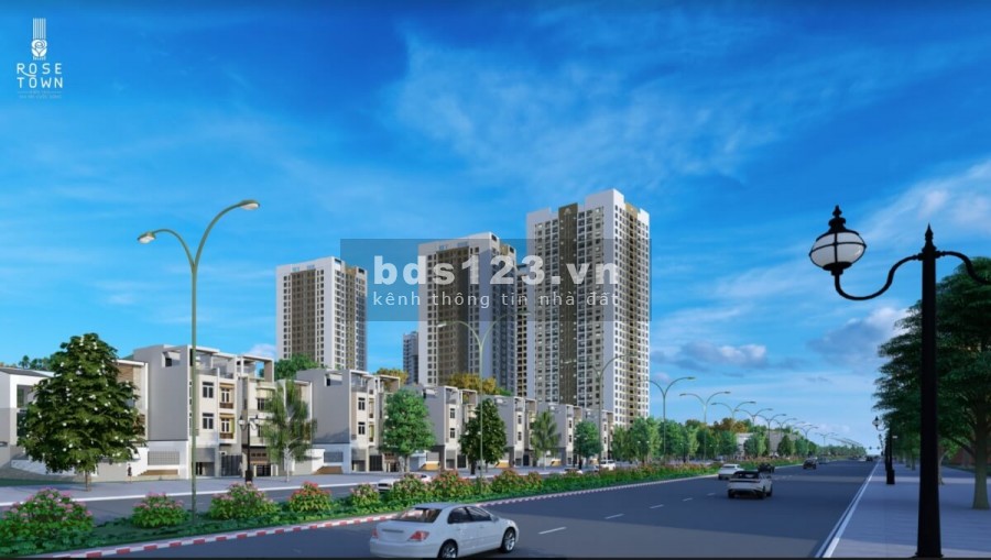 Chung cư căn hộ nhà ở Rose Town 79 Ngọc Hồi, Hoàng Liệt, Hoàng Mai, Hà Nội.