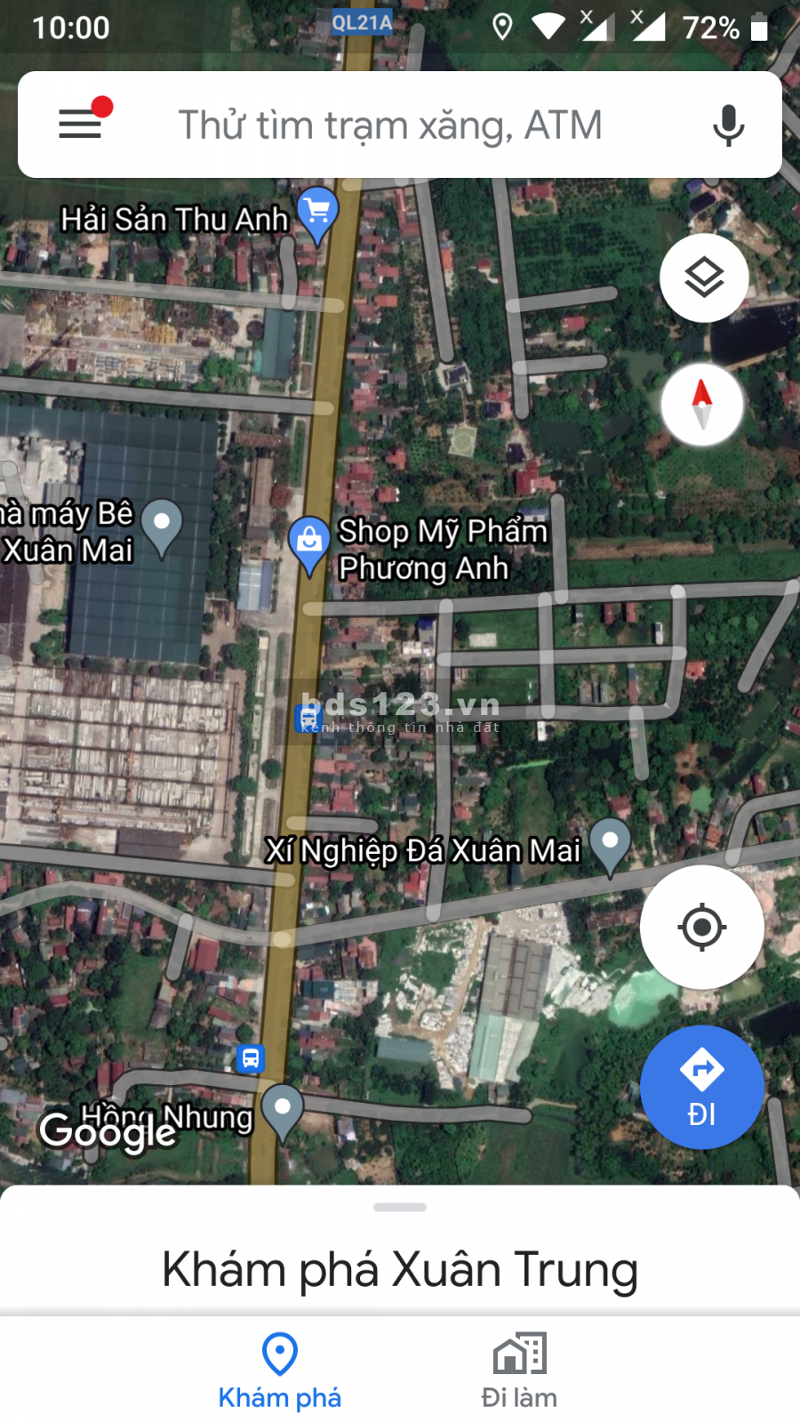 Chính chủ cần bán gấp phân lô Xuân Sen, Thủy Xuân Tiên, giá bán 850 triệu