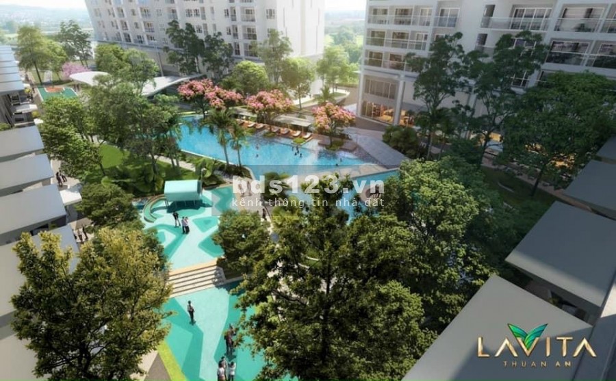 Bán căn hộ cao cấp Lavita Thuận An Chuẩn Resort 5* 2 phòng ngủ lhcc