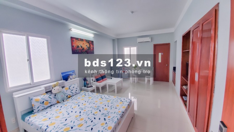 Phòng Studio 32m2 cực kỳ rộng rãi, thoáng mát, tiện nghi đối diện CN Tân Bình