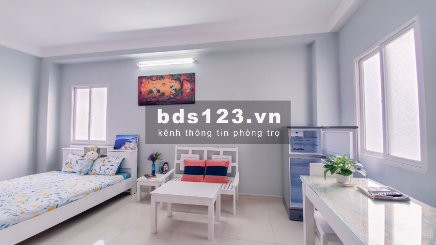 Phòng Studio 32m2 cực kỳ rộng rãi, thoáng mát, tiện nghi đối diện CN Tân Bình