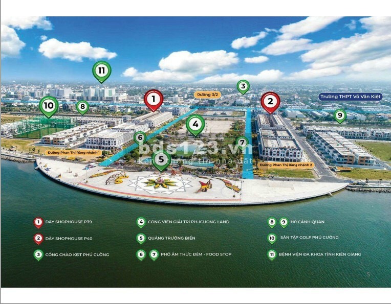 Cần bán gấp căn shophouse Phú Cường P40 nhánh Phan Thị Ràng