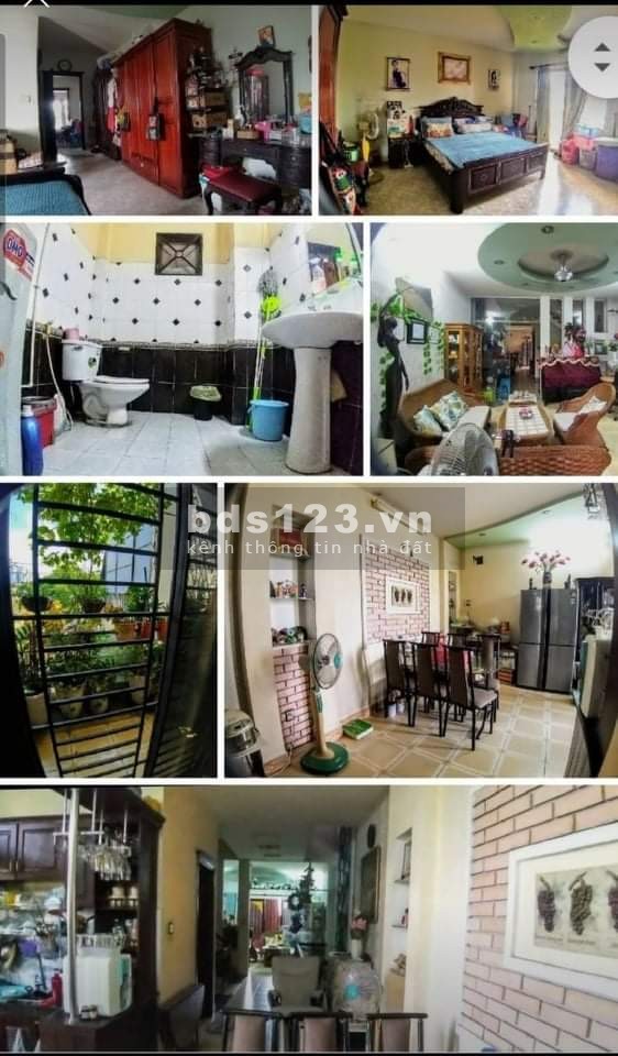 Định cư nước ngoài cần bán gấp mặt tiền 5m, đường Nơ Trang Long, dt 122m2, nở hậu 7.5m