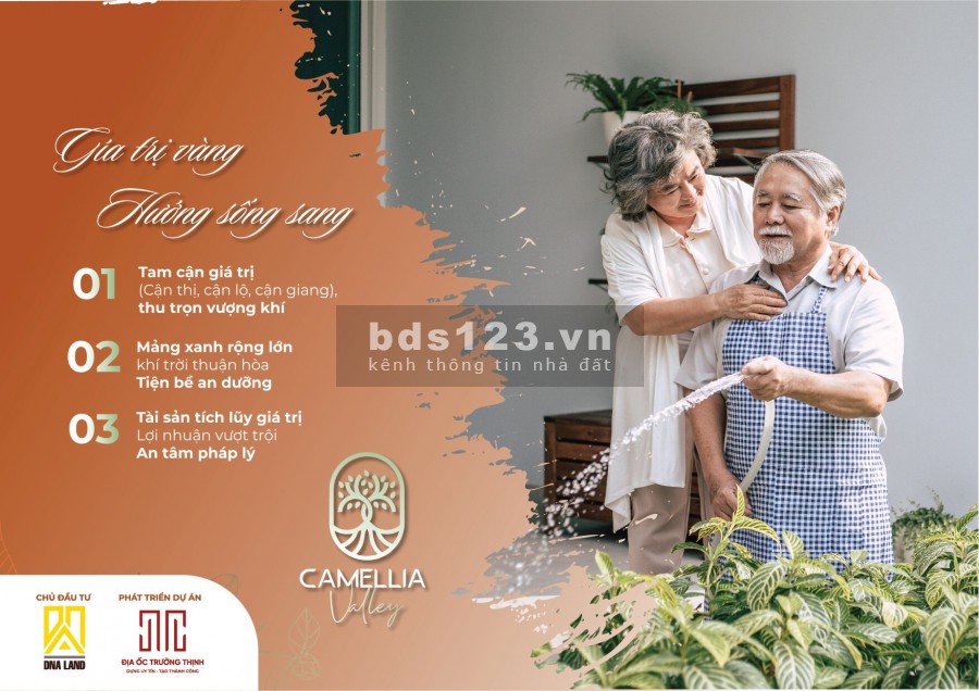 Mở bán đất vườn dự án Camellia Garden xã thanh Bình Trảng Bom LH 0903 066 813