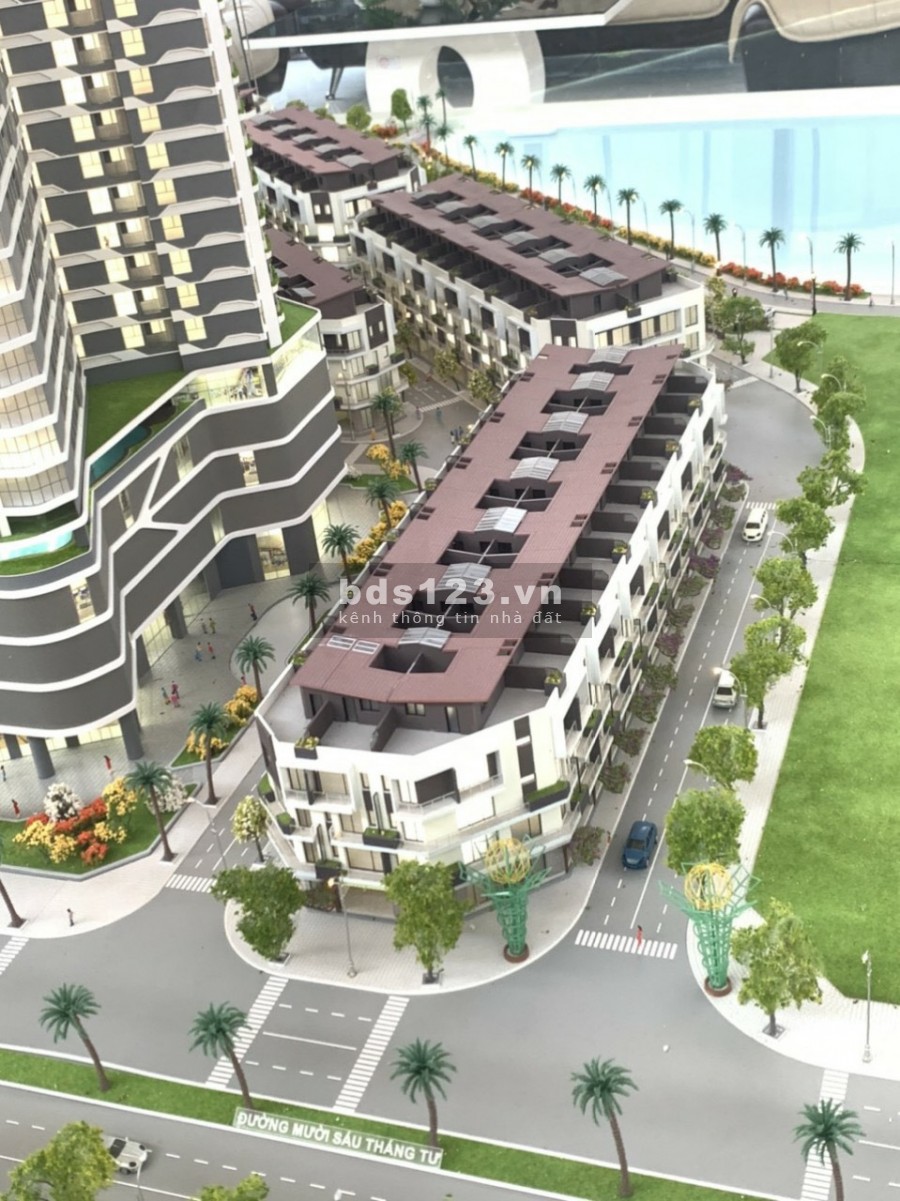 Bán nhanh căn góc shophouse nhà liền kề view đường 16/04 Phan Rang