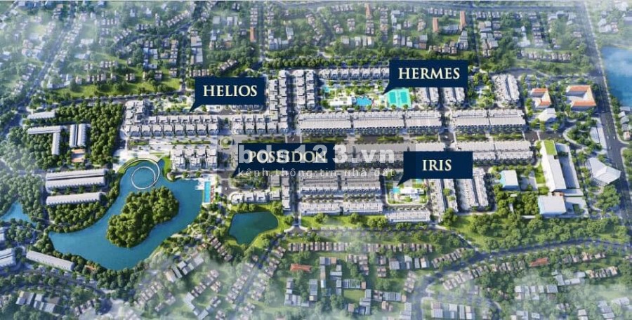 Đô Thị Cao Cấp Crown Villas Thái Nguyên, giá bán 32 triệu/m2, sổ đỏ lâu dài
