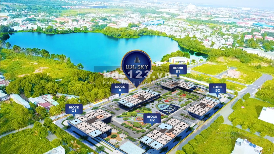 Duy nhất 1 căn giá trực tiếp từ chủ đầu tư căn 2PN dt 76m2, chung cư LDG Sky