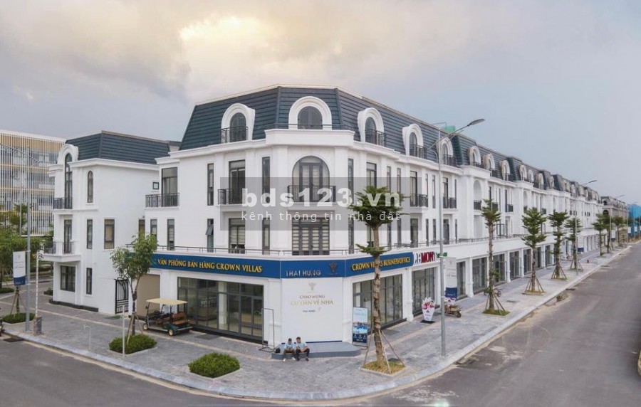 Đô Thị Cao Cấp Crown Villas Thái Nguyên, giá bán 32 triệu/m2, sổ đỏ lâu dài