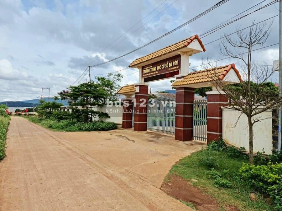 Đất 2 mặt tiền Đạ Ron, Đơn Dương, sổ hồng trao tay, đường lớn