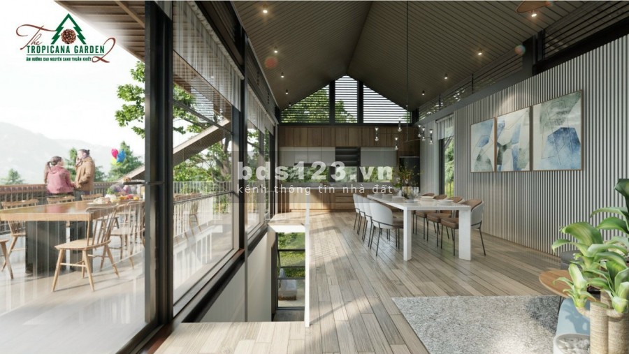 Bán giá siêu hot biệt thự vườn Tropicana Garden 2 tại Bảo lộc.