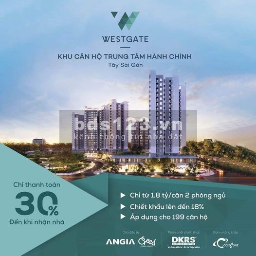 Chung cư West Gate - Nhẹ nhàng, thảnh thơi thanh toán, hỗ trợ vay