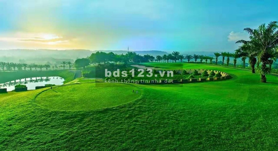 Hưởng trọn mảng xanh từ sân Golf Sông Bé cùng trên 80 tiện ích nội khu, lhcc