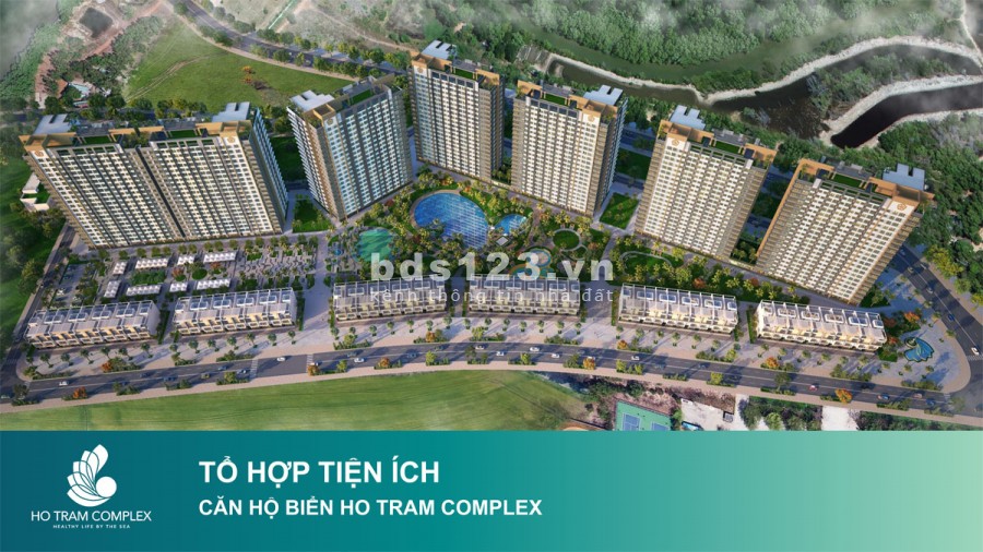 Bán Gấp Căn Hộ Biển Hồ Tràm Complex Hưng Thịnh.Thanh Toán 44 Tháng. Giá Gốc