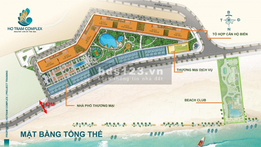 Bán Gấp Căn Hộ Biển Hồ Tràm Complex Hưng Thịnh.Thanh Toán 44 Tháng. Giá Gốc