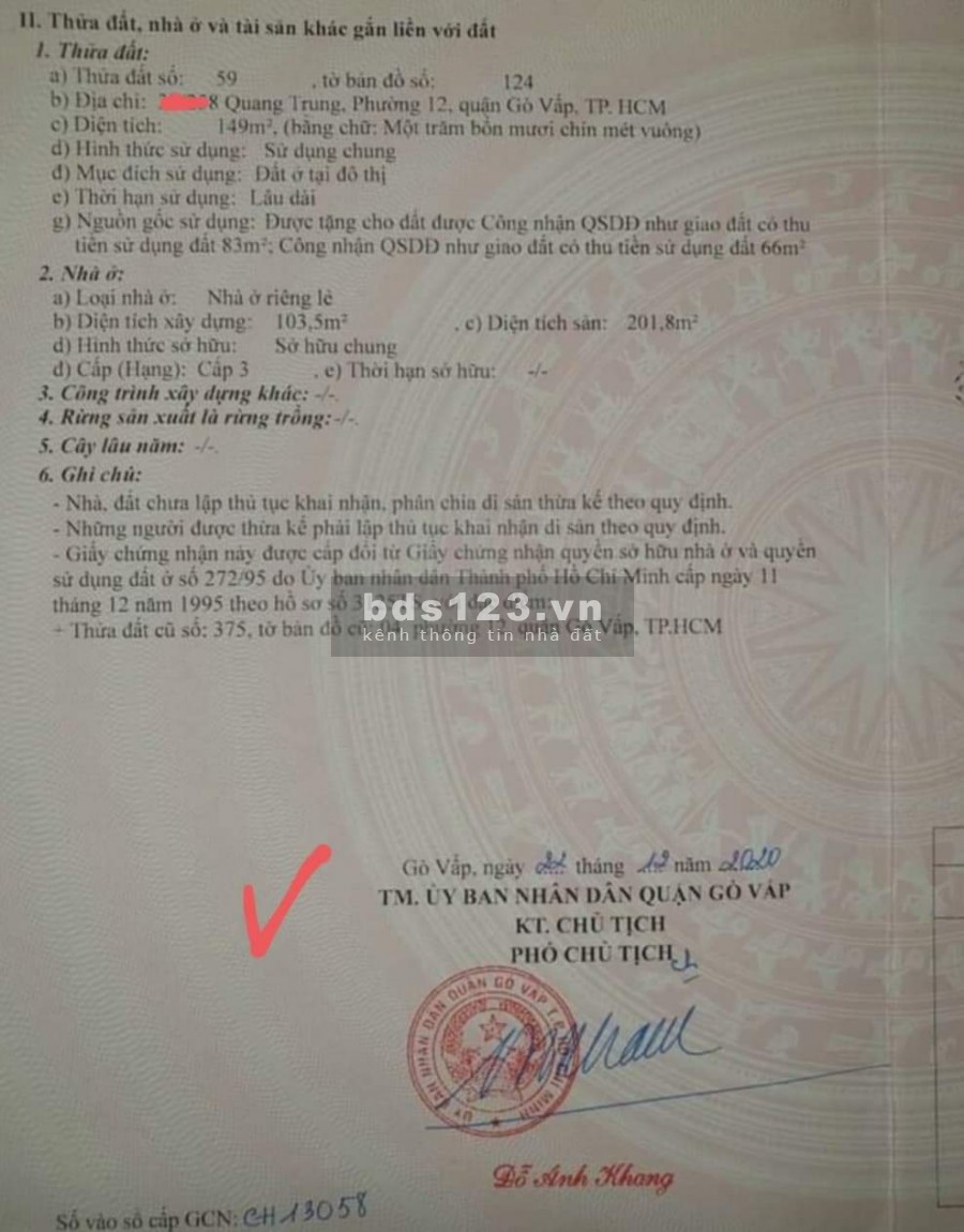 Giá nào cũng bán trả giá là bán, đặt cọc 1 tỷ nhận nhà ngay, đúc 1 trệt, 1 lầu