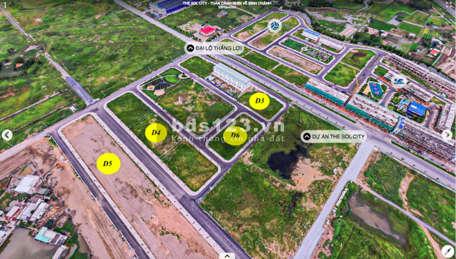 Chủ kẹt tiền ngân hàng cần chuyển nhượng gấp lô đất The Sol City giá cực rẻ 100m2