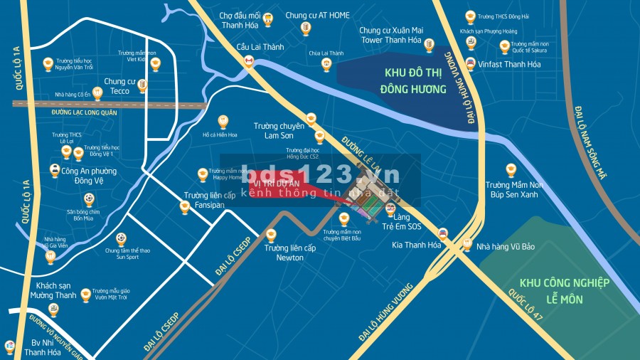 Cần bán lô đất 90m2 gần Trường chuyên lam sơn, TP THanh Hóa