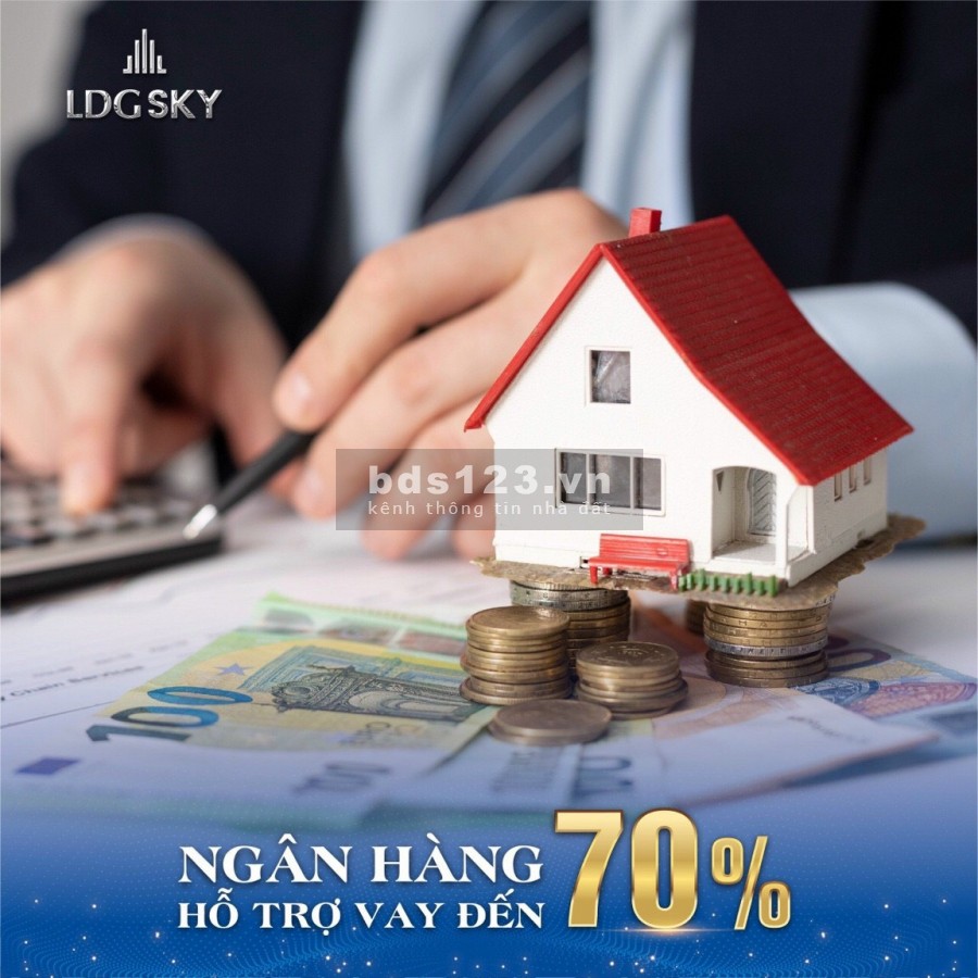 Duy nhất 1 căn giá trực tiếp từ chủ đầu tư căn 2PN dt 76m2, chung cư LDG Sky