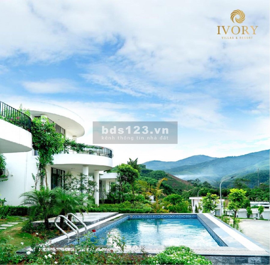 Bán biệt thự ngay mặt đường Quốc lộ 6 Lương Sơn Hòa Bình, Ivory Villas & Resort