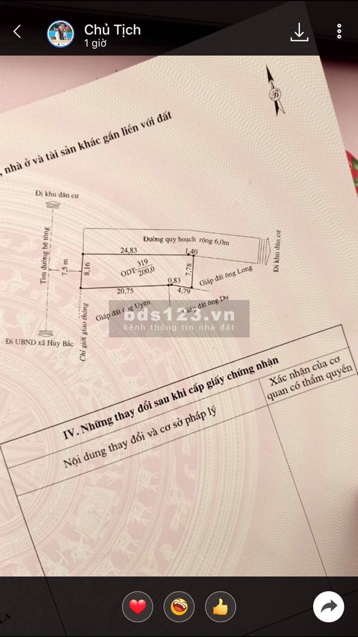 Cần bán 2 mảnh đất đất 3 mặt tiền, đất đô thị tại Huy Bắc Phù Yên, Sơn La