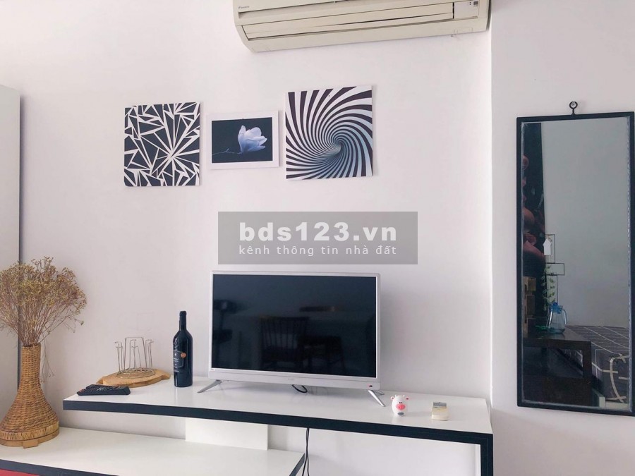 Cho thuê CH 1 Phòng ngủ Sky Center 42m2, nội thất mới, nhà đẹp, Giá chỉ 9 triệu/tháng