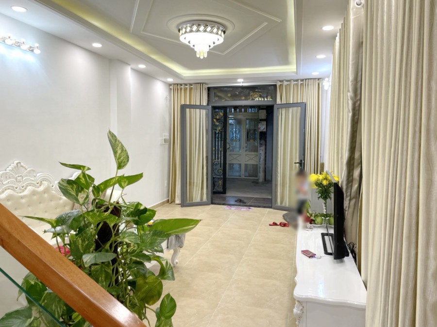 Nhà đẹp (full nội thất) 3 tầng, hẻm ôtô đường Nguyễn Duy Phường 9 Quận 8