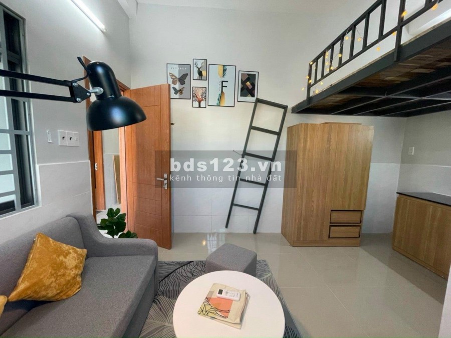 Cho thuê căn hộ Gác lững 30m2 Tiện nghi giá rẻ tại Tân Bình