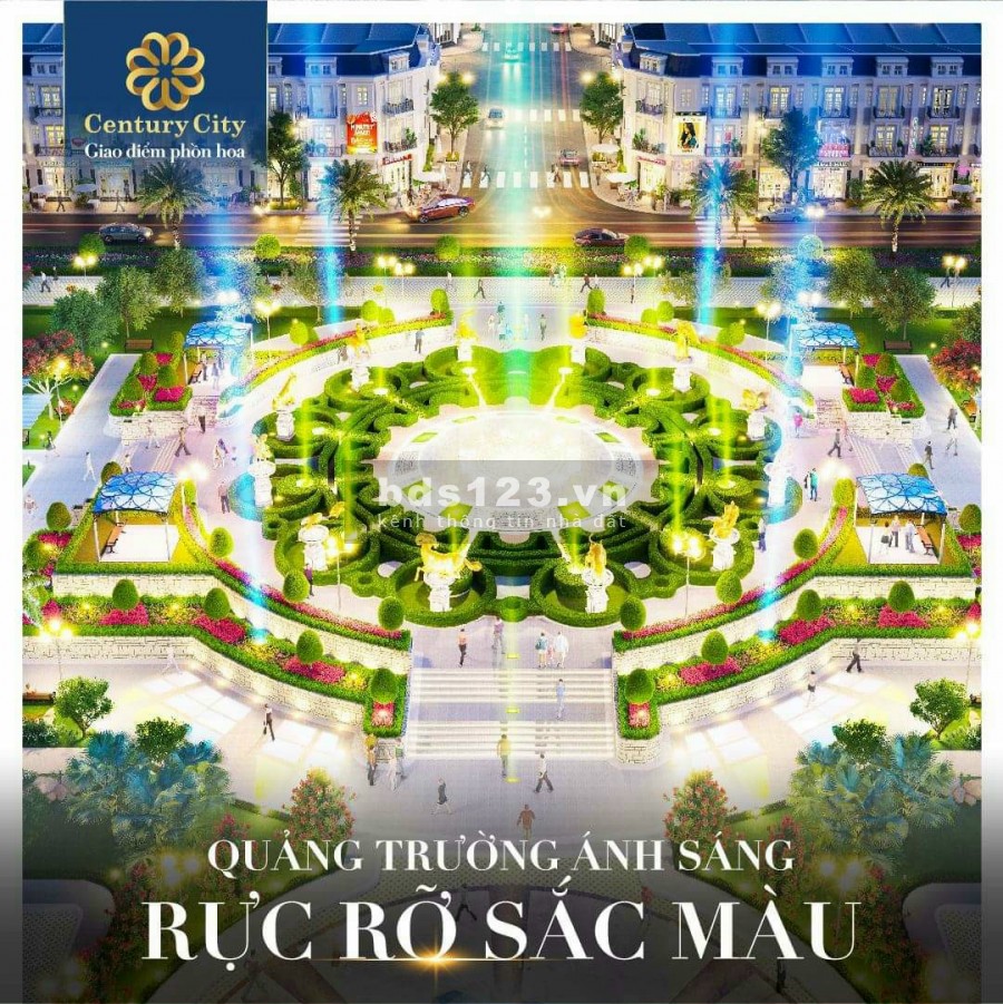 Century City khu đô thị châu Âu sầm uất nhất khu vực sân bay Long Thành