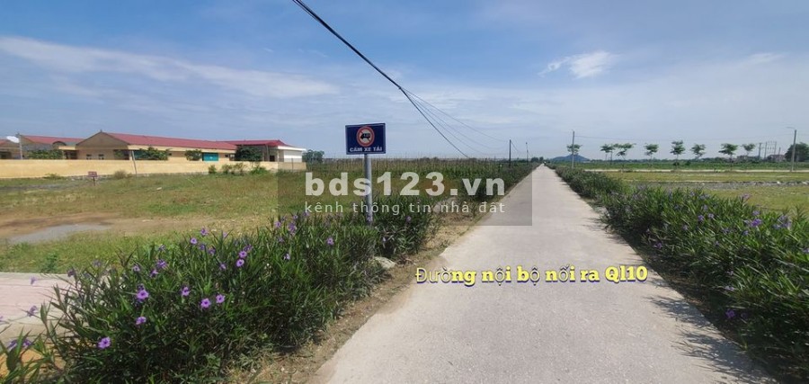 Bán đất Hoa Lộc hoàn thiện hết cơ sở hạ tầng, giá bán 1.1 tỷ, lhcc