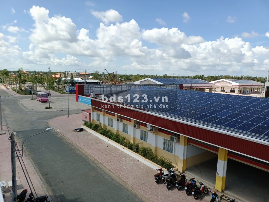 Đất mặt tiền đường 12m, dẫn ra khu công nghiệp còn 1 lo duy nhất giá đầu tư siêu hời